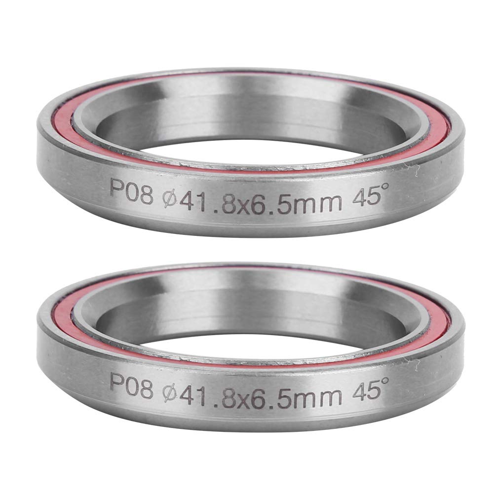 41.8mm Headset Bearing, 2PCS Heavy Duty Double Sealed Bearing Headset, Replacement Bearings for Bicycle