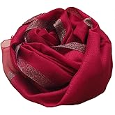 HURESON Womens Scarves Lightweight Silk Scarf Shawls and Wraps for Evening Dresses Summer Beach Wedding Shawl gifts