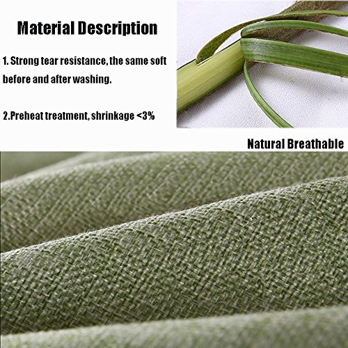 NBPillows 16x6 Inch Round Neck Pillow For Neck Backrest for Car or Office Chair Sofa, Semi-Roll Pillow With Washable Organic Cotton Cover（green） - Thumbnail 4