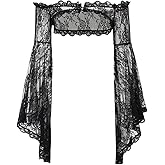 Women Goth Tops Punk Cover Ups Mesh Crop Top See Through Sexy Long Sleeve Blouse Y2k Black Rave Outfit Festival