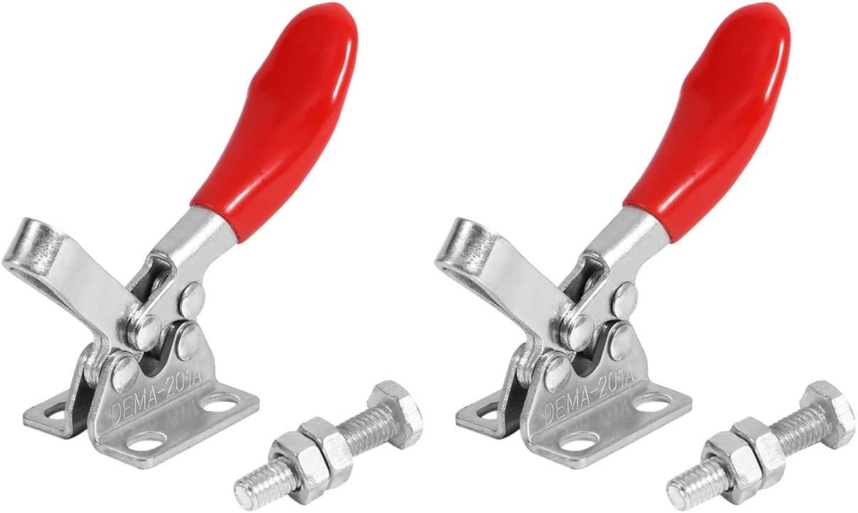 Fannty 2Pcs CNC Work Table Metal Clamp Engraver Fastening Platen Router Fixture
