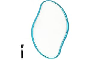 IDEALIFE Crystal Hair Eraser for Women and Men, Magic Hair Eraser Crystal Hair Remover, Painless Exfoliation Hair Removal Tool for Arms Legs Back - Fast & Easy, Reusable & Washable, Portable Epilator