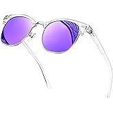 KANASTAL Semi Rimless Polarised Sunglasses Men Women Classic Horn Rimmed Frame UV400 Half Frame Shades