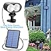 Mpow Solar Spotlight, 2-in-1 Outdoor Patio Light Security Spotlight Wall Light with 2 Solar Panel for Landscape, Lawn, Garden, Deck,Yard, Pathway (1 Pack)