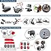 BAXIA TECHNOLOGY 44-in-1 Accessories for GoPro Hero 6 5 Session 4 3+ 3 2 1 Black Silver SJ4000/5000/6000, Sports Camera Kits for Xiaomi Yi/AKASO/WiMiUS/Lightdow/DBPOWER/APEMAN/Aokon/ANART