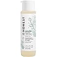 The Honest Company 2-in-1 Cleansing Shampoo + Body Wash for Sensitive Skin | Gentle for Baby | Naturally Derived, Tear-free, Hypoallergenic | Fragrance Free, 18 fl oz