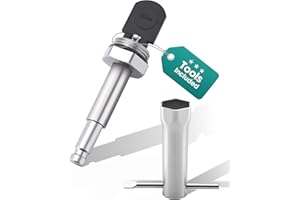 Renovation RP5649 Push Button Diverter Replacement Kit for Delta Single Handle Tub and Shower Valve with 304 Stainless Steel 