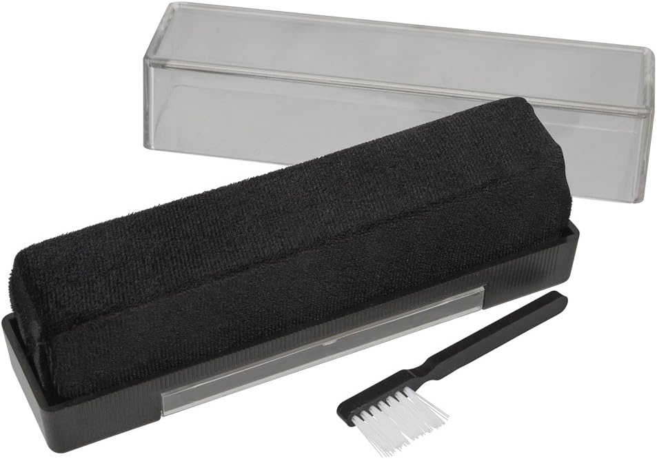 Zennox Velvet Cleaning Brush Professional Cleaner Kit for Vinyl Records, Turntables and Stylus