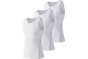 Youth Boys Girls Compression Tank Tops Athletic Sleeveless Shirt Undershirts Workout Base Layer Vest