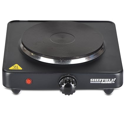 CIERIE Sheffield Hot Plate Radiant Induction Cooktop (Black)