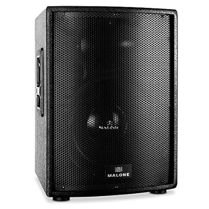 Malone PW-12A-T • aktive PA Box • 2-Wege-Lautsprecherbox • PA-Lautsprecher • 800 W Peak-Leistung • 30 cm (12'')-Subwoofer • F