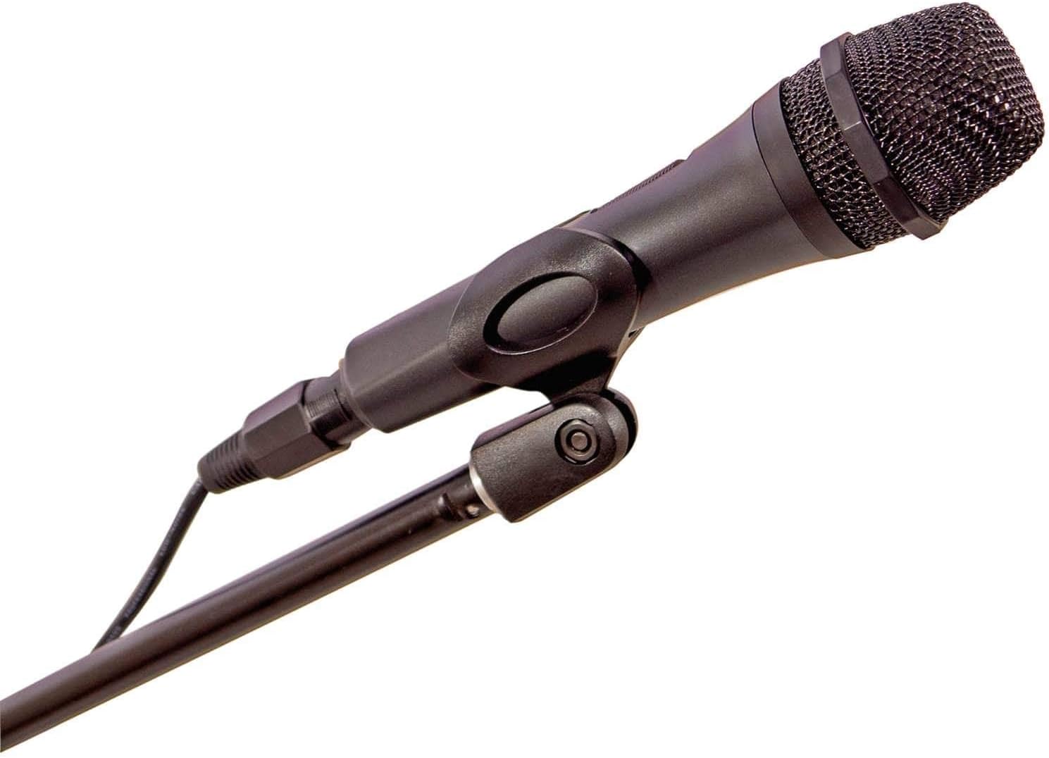New Jersey Sound Corp Complete Dynamic Microphone & Boom Arm Stand Kit, Black - Image 5