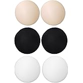 DOPENSPI 3 Pairs Round Bra Inserts Pads, Removable Washable Bra Cups Inserts Sports Bras Insert 3 Colors BraPads for Women Bikinis Top Swimsuit Sport Bras