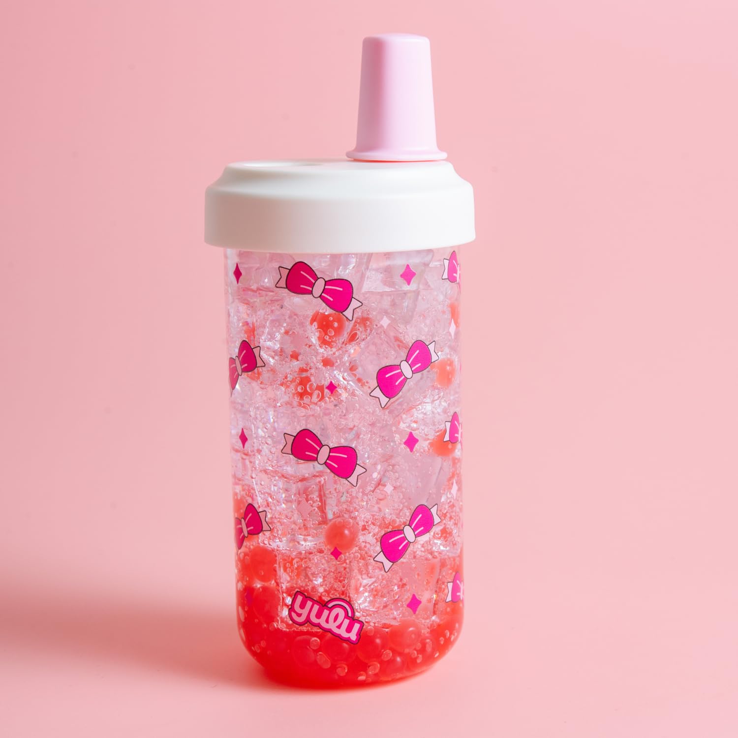 Photo 1 of YULU FOODS Reusable Boba Tea Cup – Leakproof 500ml Drink Cup for Water, Bubble Tea, Smoothies, and Cold Beverages