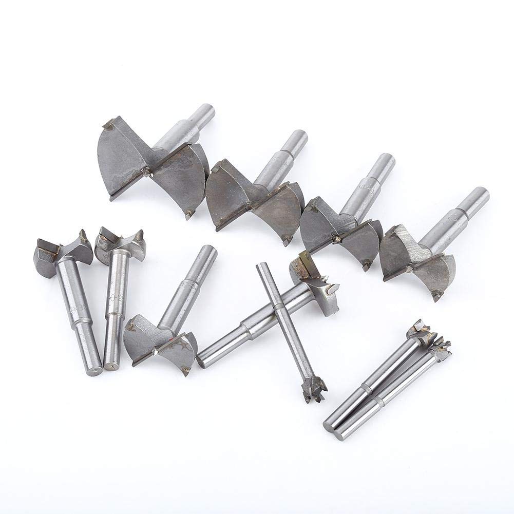 Forstner Drill Bit Cemented Carbide Woodworking Boring Flat Wood Hole Saw Hole Cutting Tool(45mm)