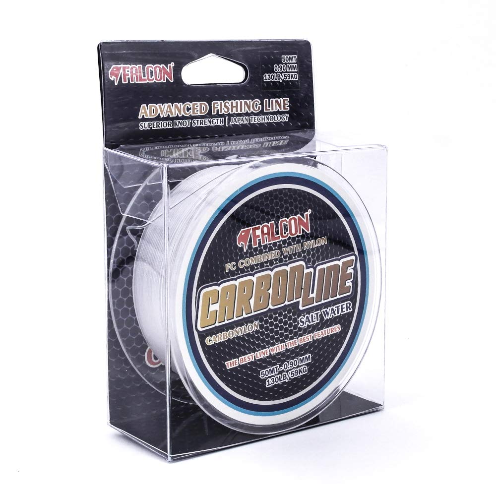 Falcon D2800219, Nylon Persicus Carboline, 50 m, 0.80 100Lb Unisex Adult, Multicoloured, One Size