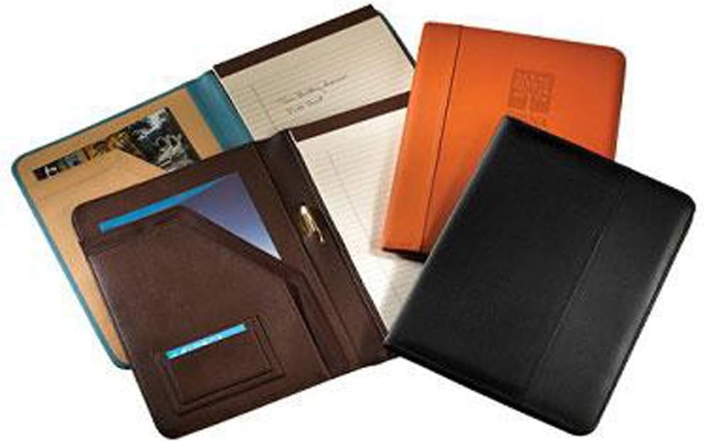 Millenium Leather Writing Pad Cover With Nylon Bla