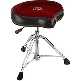 ROC-N-SOC Nitro Gas Drum Throne with Original Saddle - Red