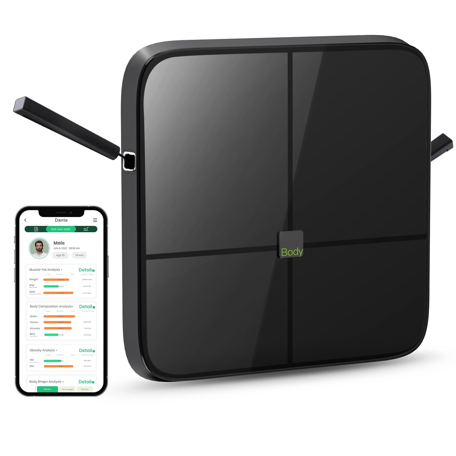 Professional Body Composition Analyzer Scale with