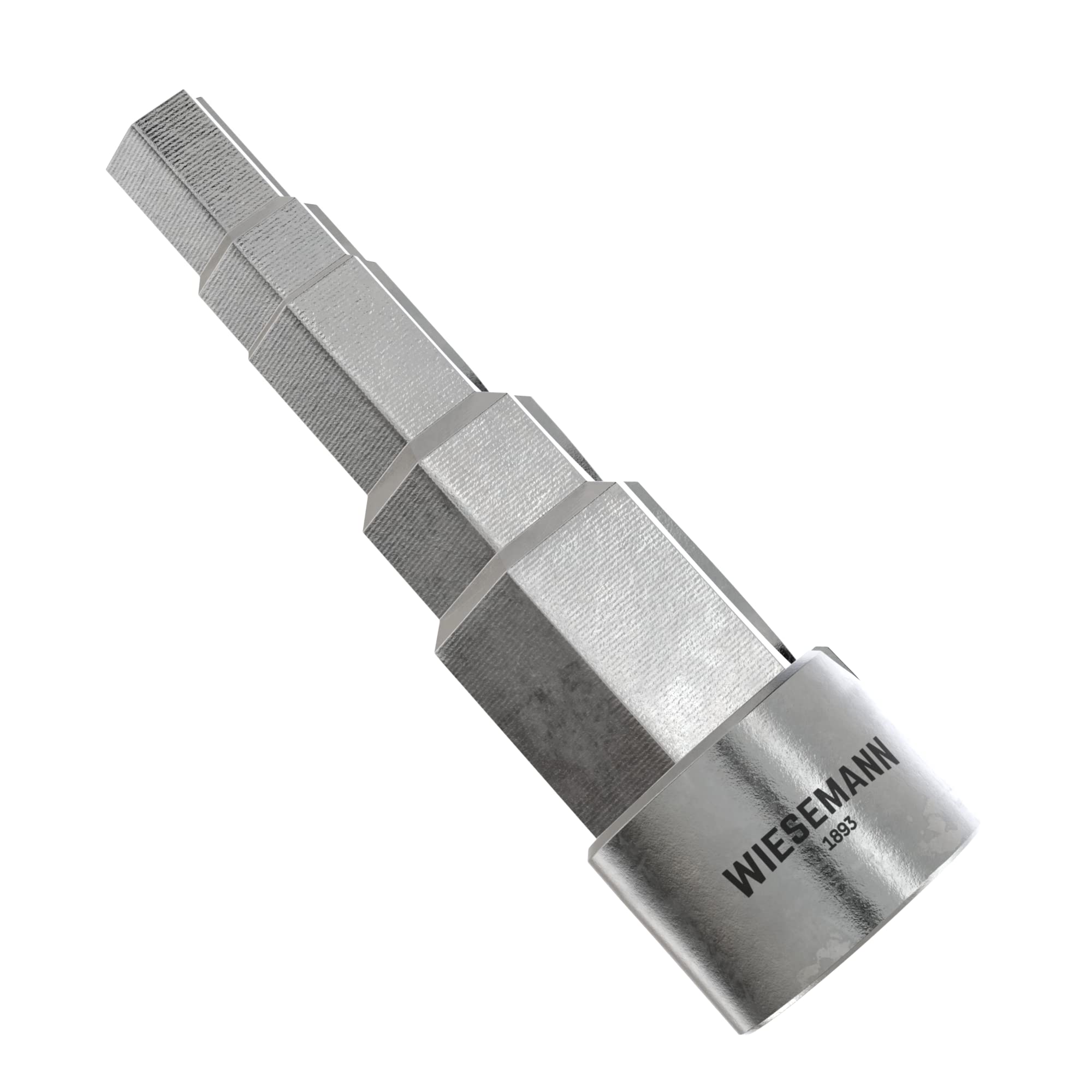 Universal Step Wrench with Inner Square 1/2" 5-Stage for Sanitary & radiators by WIESEMANN 1893 I 81116