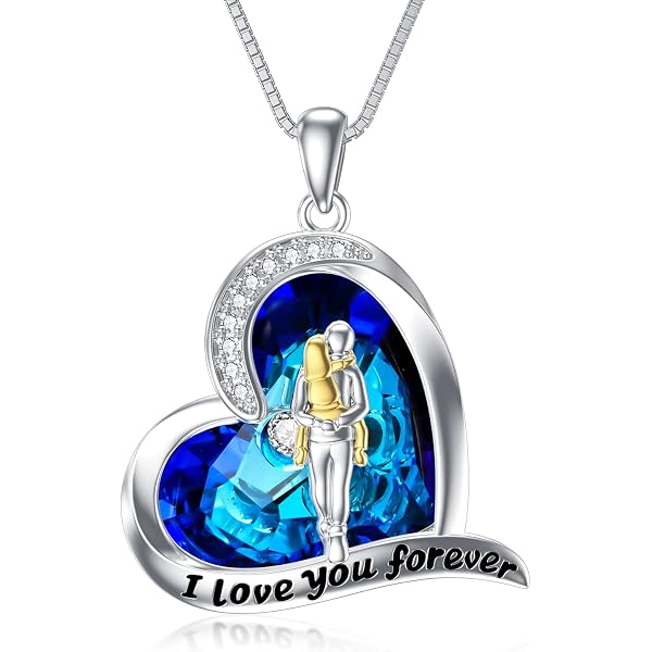 925 Sterlng Slver Daughter Heart Pendant Necklace From Dad - Etsy