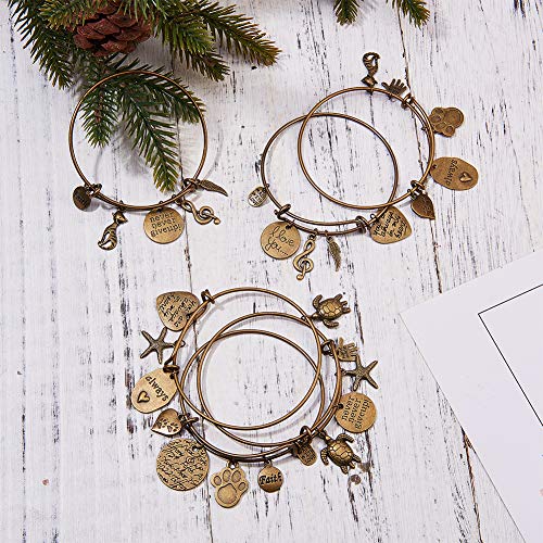 5 SUNNYCLUE+Inspirational+Expandable+Bracelet+Adjustable