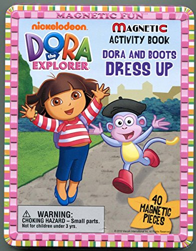 Dora the Explorer Magnetic Activity Book Dora and Boots Dress Up