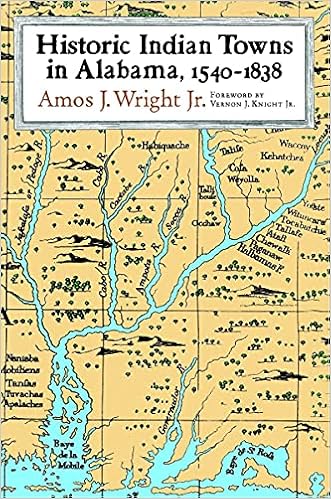 Map of indian camps in alabama