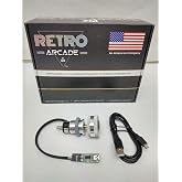 RetroArcade.us SpinTrack Arcade USB Spinner kit, Perfect for MAME and Jamma Systems (Silver)