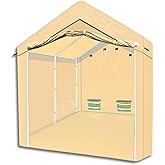 CooTentler 10X10X9FT Waterproof Portable Paint Booth With 2pcs Air Filters & Foldable Frames, Rainproof Spray Booth For Auto Parts, Furniture And Other Items Painting (Blue