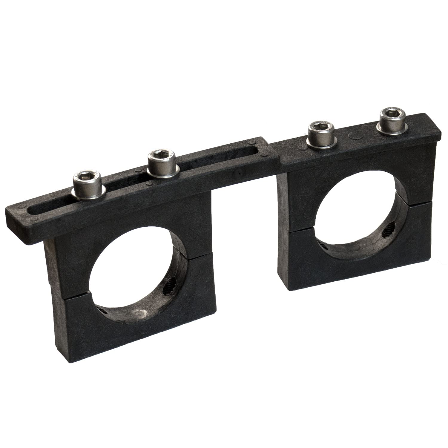 SKT 96-40 Universal Multi-feed LNB holder satellite dish bracket for 2 LNBs 40 mm, aluminium