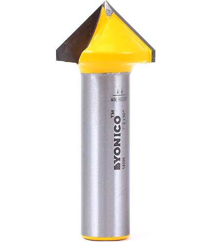 Fraise à Rainurer En V - 3/8 Pouce, HSS, Vermont American 22104