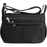 FANDARE Casual Shoulder Bag Women Satchel Waterproof Nylon for Sport Work Shop