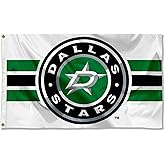 Dallas Stars White 3x5 Feet Banner Flag