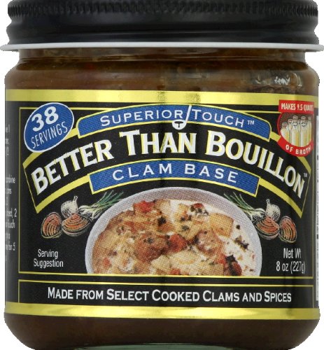 Better Than Clam Base Bouillon, 8 Ounce -- 6 per case.