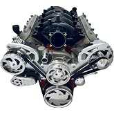 Chevy LS LS1 LS2 LS3 LS6 Serpentine Pulley Kit ALT AC Truck Style Balancer