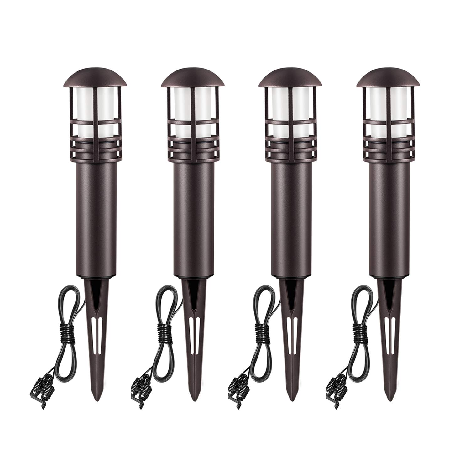 Garden Lights, LNDXING 3W 12V Low Voltage Outdoor LED Landscape 9874p