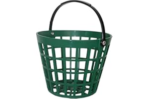 ZLY Golf Ball Basket, Golfball Container with Handle Ball Holder Contain Stadium Accessories
