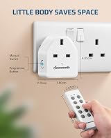DEWENWILS Wireless Remote Control Sockets 13A 3120W 30M 5 Socket Set view 5