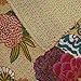 100% Cotton Quilt Floral Pattern Beige Home Décor Kantha Reverssible Bedspread Queen Size Stitch Gudri 101