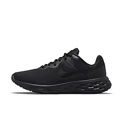 NIKE Women's Race Running Shoe, Black Black Dk