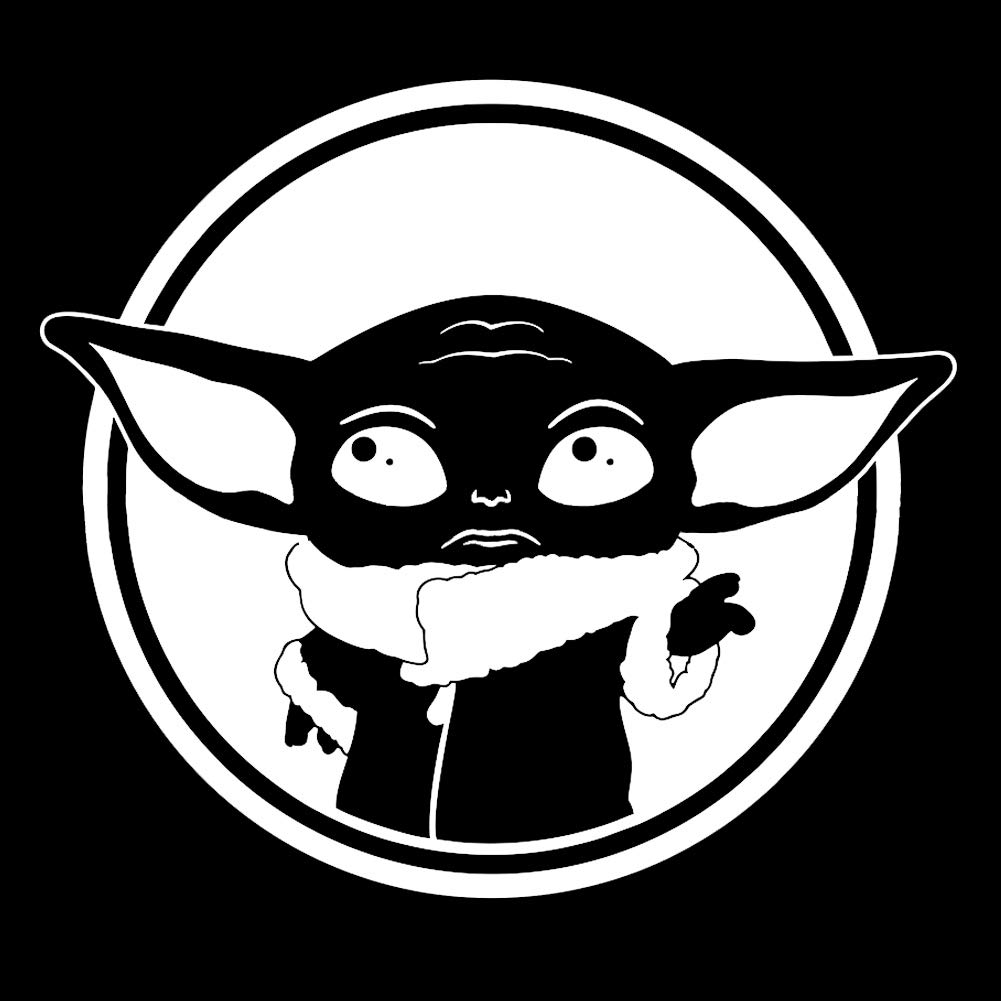 Baby Yoda Decal Mandalorian Star Wars Sticker For Car Window Truck Vehicle Bumper Laptop Notebook 5x3 Vinyl Cute Green Baby Alien Decal 3 Colors Decals Magnets Stickers Automotive Rayvoltbike Com