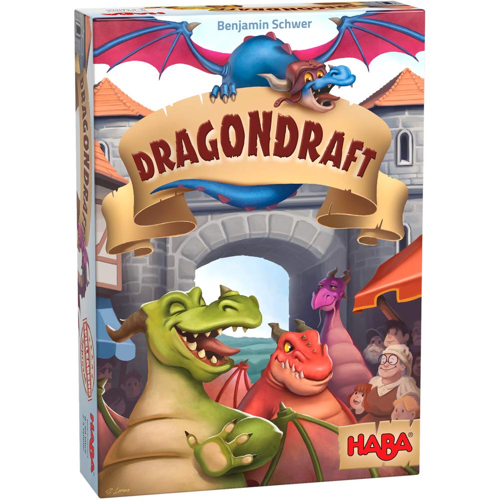 HABA 305886 Dragondraft - A legendary strategy game for ages 8+ (Made in Germany)