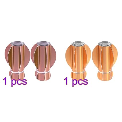 Amazon Com Vosarea 4 Pcs Window Curtain Rod End With Star Fruit