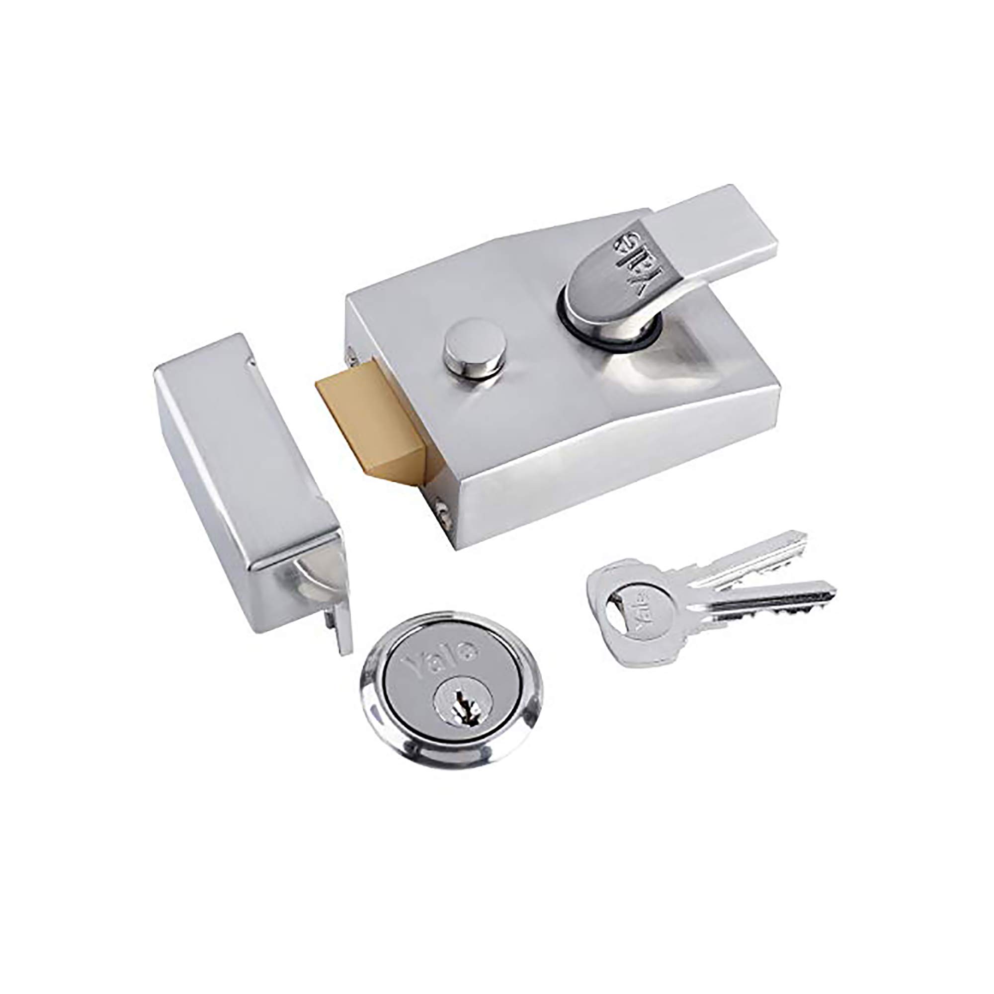 Yale YALP89CH Security Lock, Polished Chrome, 60