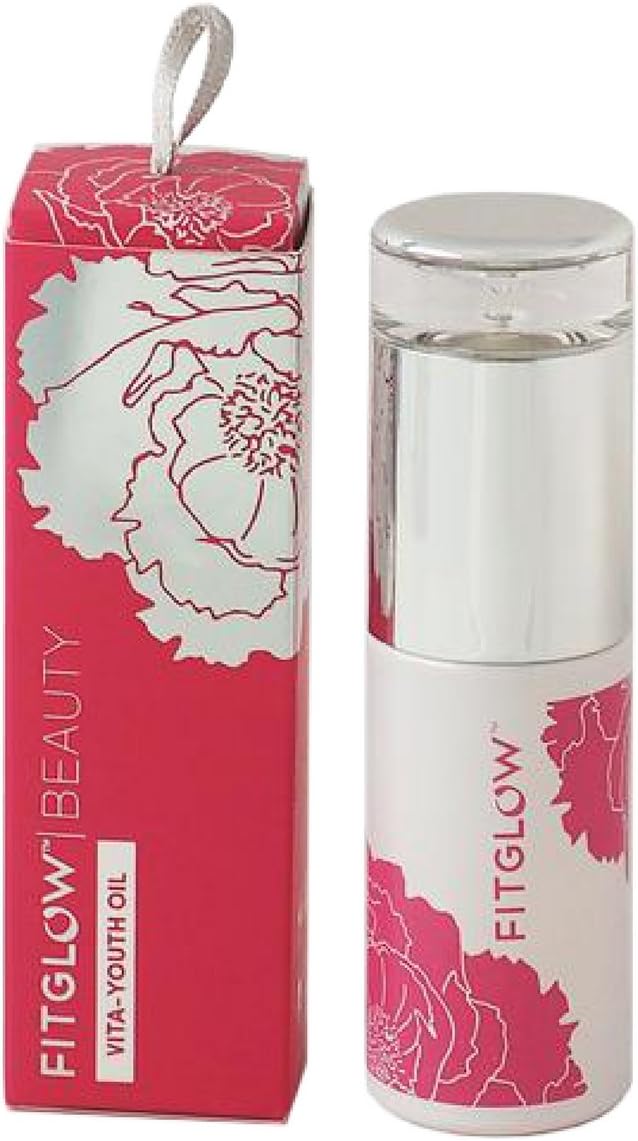 Fitglow Beauty Vita Youth Oil - Vegan & Organic Facial Oil with Plant Stem Cells & Retinol (40ml)
