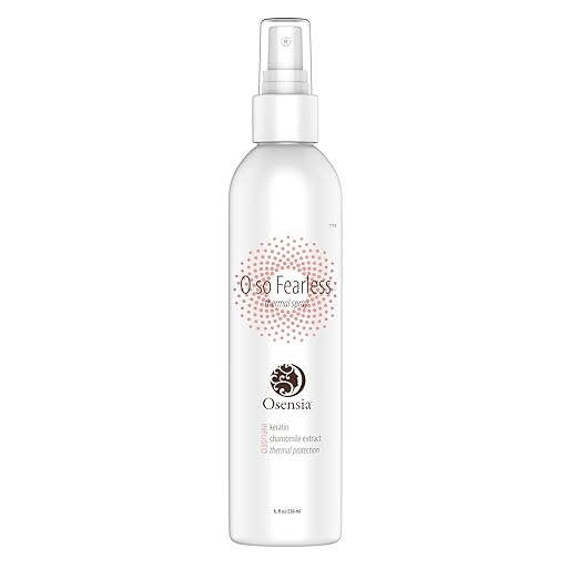 osensia fearless thermal hair spray
