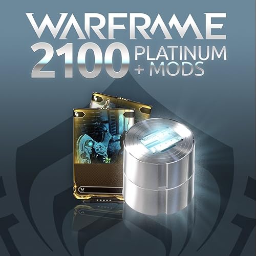 Warframe: 2100 Platinum Dual Rare Mods PS4 [Digital Code] in