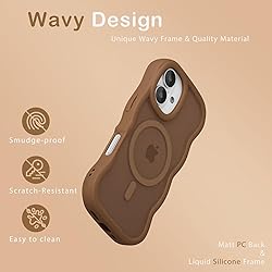 Amzfield Magnetic for iPhone 16 Case, Compatible