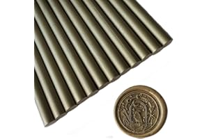12PCS Sealing Wax Sticks for Wax Seal Stamp, YOSENLING Seal Wax Sticks for Glue Gun,Great for Wedding Invitations, Wine Packa